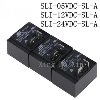 10szt w 100% NOWY oryginalny przekaźnik SLI-05VDC-SL-A SLI-12VDC-SL-A SLI-24VDC-SL-A 5 v dc 12V 24V T93 4P 4Pin 30A 250VAC