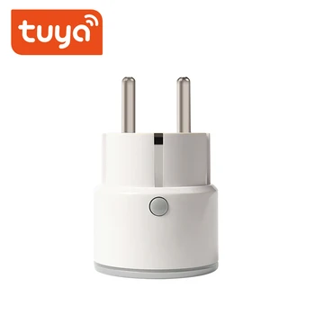 16A Monitorowanie mocy Smart Plug Wifi Inteligentne Gniazdo Tuya Smart Life App EU Plug Alexa Google Inteligentny Dom IFTTT Sterowanie głosem