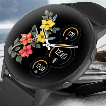 2021 Nowe Inteligentne Zegarki Dla Mężczyzn I Kobiet Z Pełnym Dotykowym Ekranem, Sportowe Fitness-Zegar IP68, Wodoodporne Bluetooth Dla Androida i IOS, Inteligentne Zegarki Dla Mężczyzn