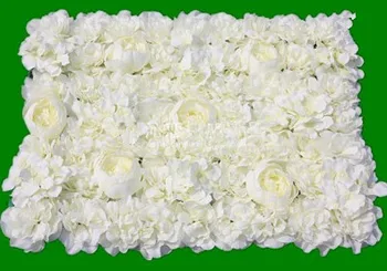 20SZT Oryginalny Projekt Ślubny Kwiat Ściany Sztuczna Róża, Hortensja Pion Mix Kolorów Dla Tła Ślubne Dekoracje Hotelu