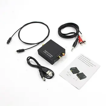 3,5 mm, Cyfrowe optyczne Analogowe L/R RCA Audio Converter Adaptacja + kabel Światłowodowy Bluetooth ONLENY Jeden