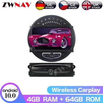 4 + 64 ekran dotykowy Android 10 Samochodowy Odtwarzacz multimedialny GPS Audio do BMW Mini Cooper 2006-2013 radio wideo stereo głowicy
