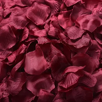 500pcs 5*5 cm Płatki Róż Wesele Dekoracja, Romantyczny Sztuczny Kwiat Róży, Liście Ślubna Ślub wesele Zestaw akcesoriów