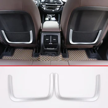 ABS Chromowana Siatka Do Bagażnika Tylnego Siedzenia Samochodu, Ozdobne, Nakładka Do BMW X3 G01 2018, akcesoria samochodowe