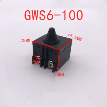AC220V Szlifierka Kątowa Wymiana Przełącznika Dla Bosch GWS6-100 Dobre Elektronarzędzia Części Zamienne Akcesoria