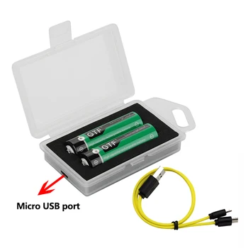 Akumulator o Dużej Pojemności AA 1900 mah 1,5 v AA Bateria USB akumulator Litowo-polimerowe Baterie do Latarki Led Zabawka Brzytwa Brzytwa