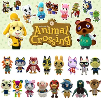 Animal Crossing Pluszowe Zabawki Raymond Celeste Marshal Pluszowy Пелуче Wypchanego Zwierzęcia Ketchup Judy Dom Gra Miękkie Lalki Baby Fani Prezent