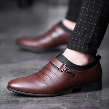 Buty-Оксфорды Dla mężczyzn; Лоферы; Męskie moda buty bez sznurowania; Biznes buty; Zapatos De Hombre De Vestir; Oficjalna buty; męskie Sapato Social