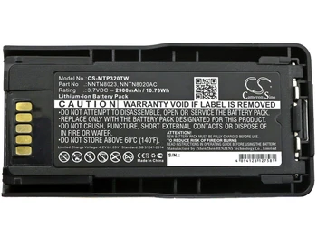Cameron Sino NNTN8020AC Bateria do Motorola MTP3100 MTP3200 MTP3250 MTP600 MTP6000 MTP6650