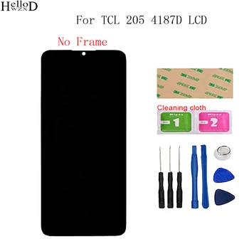 Dla TCL 205 4187D Wyświetlacz LCD Ekran Dotykowy wysokiej Jakości Ekran Dotykowy Części zamienne Do Telefonów komórkowych Montaż Wymiana + Narzędzia