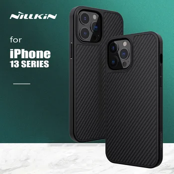 Etui Nillkin dla iPhone ' 13 Pro Max z włókna syntetycznego, Ultra-cienki Pasek Miękkie w Dotyku Etui do telefonu iPhone 13 13 Pro Max, pokrywa Tylna