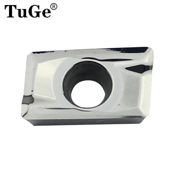 Frezy TuGe APKT1604PDFR MA3 z wkładkami (końcówkami) węglikowymi do drewna aluminiowej, miedzianej, obróbki zgrubnej