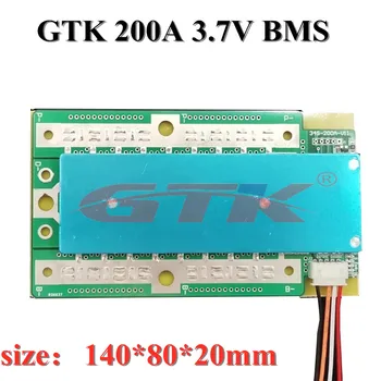 GTK wysokiej jakości akumulator litowo-jonowy opłata ochrony BMS 3S 200A 3,7 v z aplikacją Bluetooth nadaje się do baterii litowej.