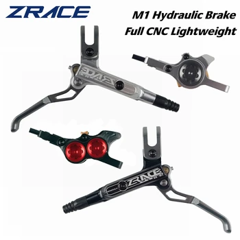 Hamulec hydrauliczny dla roweru górskiego ZRACE M1 X2/X4, lekki, CNC, zestaw hamulców tarczowych MTB pod ciśnieniem oleju, przednie i tylne MTB Tarczowe