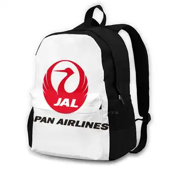 Japan Airlines Logo nowości Unisex Torba Casual torba Plecak Japan Airlines Logo Jal Airways Sky Fly