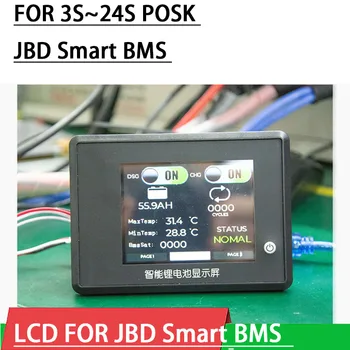 JBD Wyświetlacz LCD Ekran Dotykowy JBD Smart Bluetooth Opłata Ochrony Akumulatora BMS UART RS485 Sterowanie PC Ładowanie Rozładowanie
