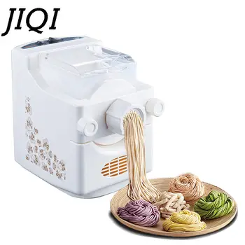 JIQI Automatyczna maszyna Do Produkcji Makaronu z 9 formami, Sprzęt maszyna Do Gotowania Pierogów, Blender do Mąki, Soki, Ciasta, Nóż Do Makaronu, 0,5 L