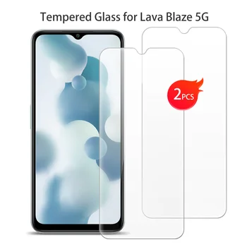 Lava Blaze 5G Hartowane Szkło Ochronne NA Lava Blaze 5G 6,51 Cm Folia Ochronna Dla Ekranu Smartfona