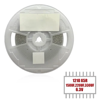 MOJA GRUPA 100SZT 1210 X5R SMD 6,3 220 µf MLCC Ceramiczny Kondensator w magazynie