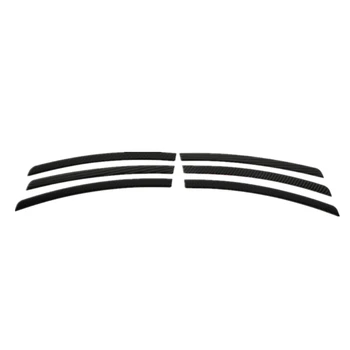 Nadwozie Samochodu L & R Wentylacyjna Boczna Wstawka W Paski Naklejki Naklejka z Włókna Węglowego dla Chevrolet Camaro 2012 2013 2014 2015 Akcesoria