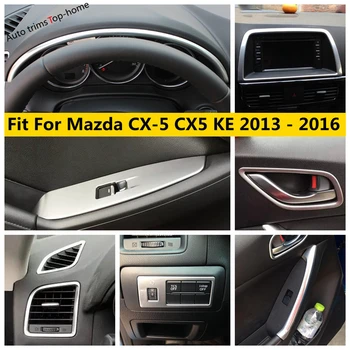 Panel deski Rozdzielczej Pasek Uchwyt Miska Głowy Światło Nawigacyjne Ramka Pokrywa Wykończenie Akcesoria Wnętrze Do Mazda CX-5 CX5 KE 2013-2016