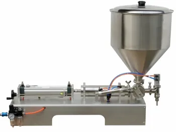 Pneumatyczna maszyna do napełniania opakowań Kremu / makaron / sos, Płyn Wypełniający 50-500 ml