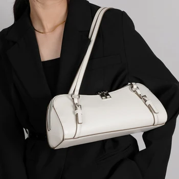 Prosta konstrukcja damska torba o dużej pojemności, Nowa designerska torba do pachy, wysokiej jakości damska torba na ramię