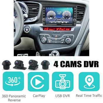 Samochodowy Multimedialny Audio Radio Nawigacja NAVI Odtwarzacz Wbudowany CarPlay 360 BirdView Do KIA Ceed Cee ' d ED 2006 ~ 2012