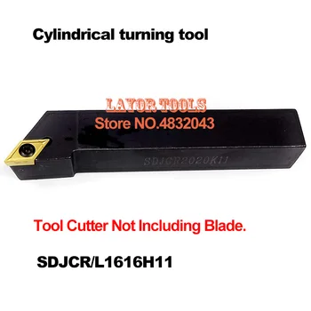 SDJCR1616H11 16*16 mm Metalowy Tokarka Narzędzia Skrawające Tokarka CNC narzędzia Zewnętrzny Uchwyt tokarskich S-type SDJCR/L
