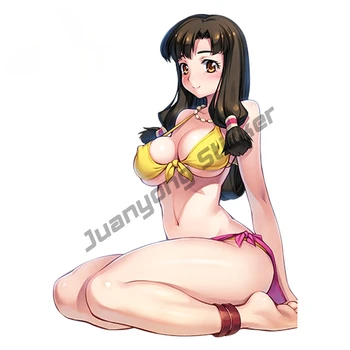 Sexy Dziewczyna Anime Suisei no Gargantia Kolorowe Naklejki Samochodowe, Naklejki i Saya Wodoodporną Okno Bagażnik Ścienne Akcesoria PVC13x10cm