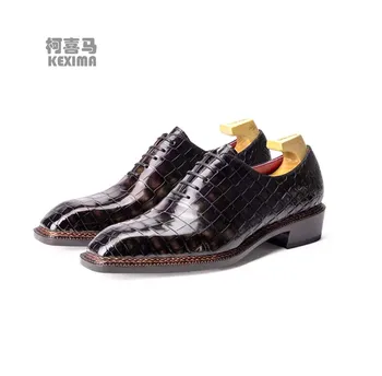 shenzhuangsanbao/nowa dostawa, męskie moda buty męskie oficjalna buty, męskie buty z krokodylej skóry