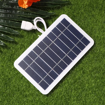 Solar system wymiany paneli słonecznych 5V 400mA zawodowa dla wyjścia USB заряжателей baterii telefonu komórkowego