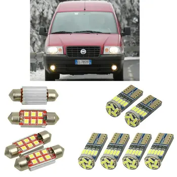Wewnętrzne led reflektory samochodowe Do Fiat scudo box estate 220 kopułkowe lampy dla pojazdów Podświetlenie tablicy Rejestracyjnej 6 szt.
