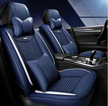 Wysoka jakość! Komplet pokrowców na siedzenia samochodowe Hyundai Santa Fe 5 miejsc 2012-2006 wytrzymałe pokrowce SantaFe 2010, Bezpłatna wysyłka