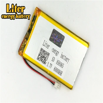 XHR-2P 2,54 856085 3,7 cala W jądro 6000 mah zapasowa moc polimerowa bateria litowa ładowanie skarb