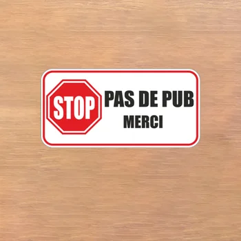 Zatrzymaj Pus De Pub Merci Na francuskim Stiker Zabawne Anime Naklejka Dekoracja Samochodu dla Naklejki Mitsubishi