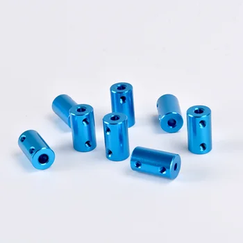 Многоразмерное złączne otwór ze stopu aluminium, 3D drukowane części, niebieski elastyczny łączący wał, śrubowe, części, akcesoria dla silnika krokowego